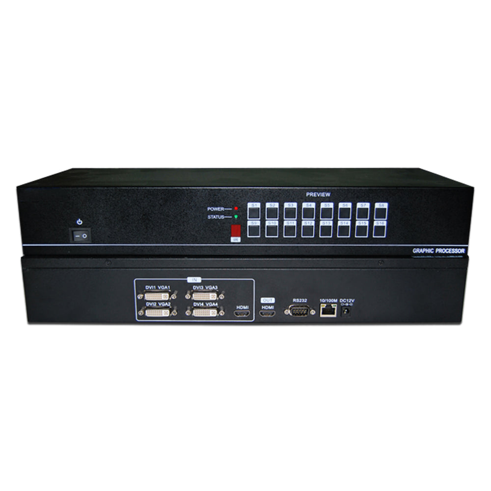 Uhdlink AGS-P-100-4K UHD Multi-Window Processor For Image Quad-View Display