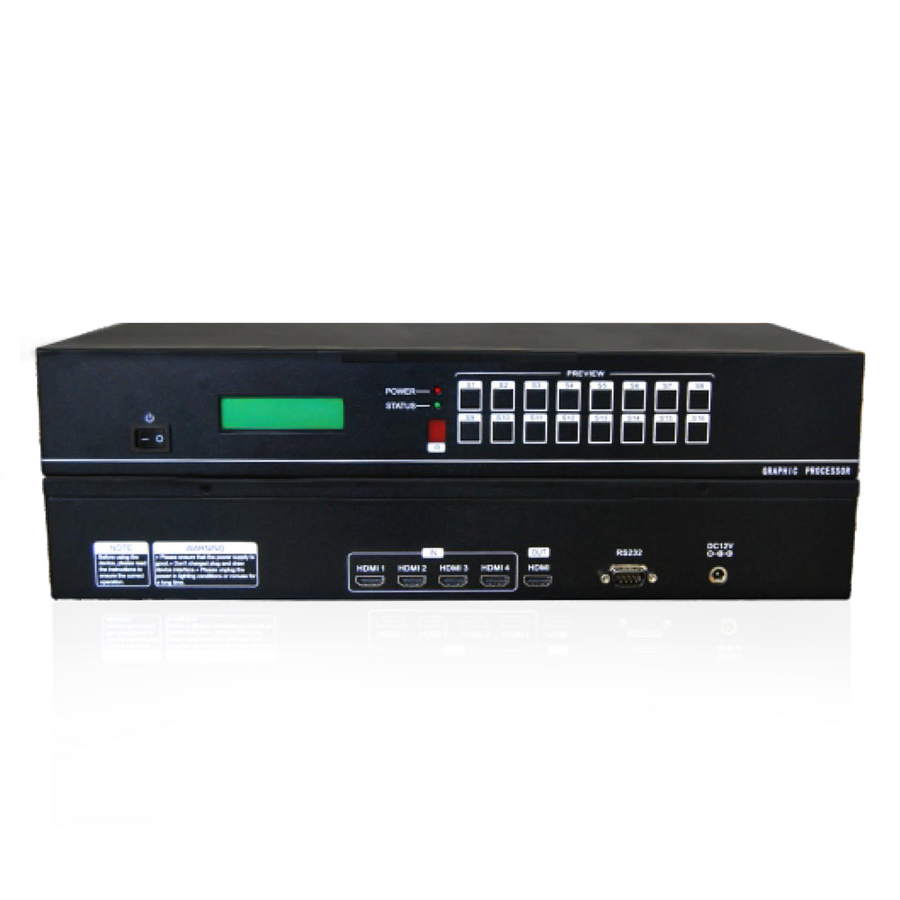 Uhdlink AGS-P2-100-4K 4K UHD HDMI Multi-Window Processor For 4K Image Processing & Display