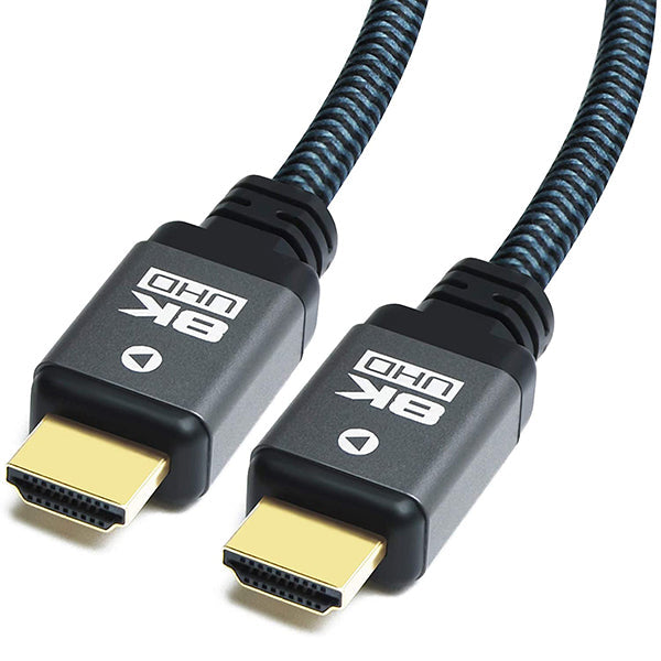 Uhdlink Braided 8K HDMI 2.1 Cable Grey