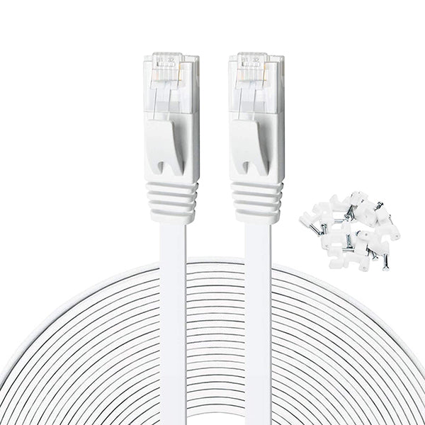 Uhdlink Flat Cat6 Cable White