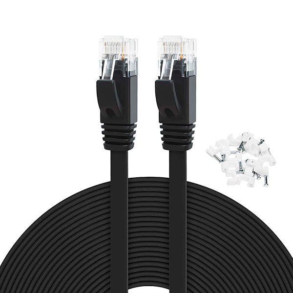 Uhdlink Flat Cat6 Cable Black