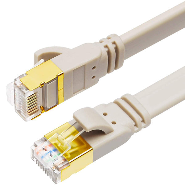 Uhdlink Flat CAT8 Cable Morandi Off-White