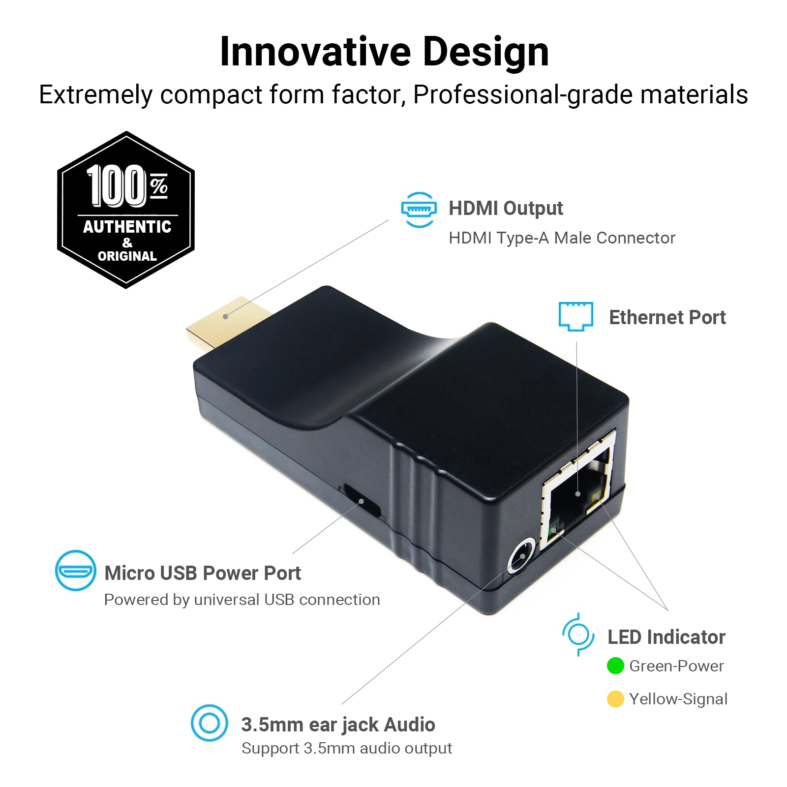 Uhdlink UD-4K SRT 4K HDMI Over IP Video Decoder